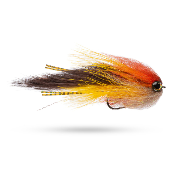 Umpqua Rabbid Strip Streamer Osowski Brown / Yellow #2 i gruppen Madding / Fluer / Streamere hos Sportfiskeprylar.se (NFD9744-BrYellow)