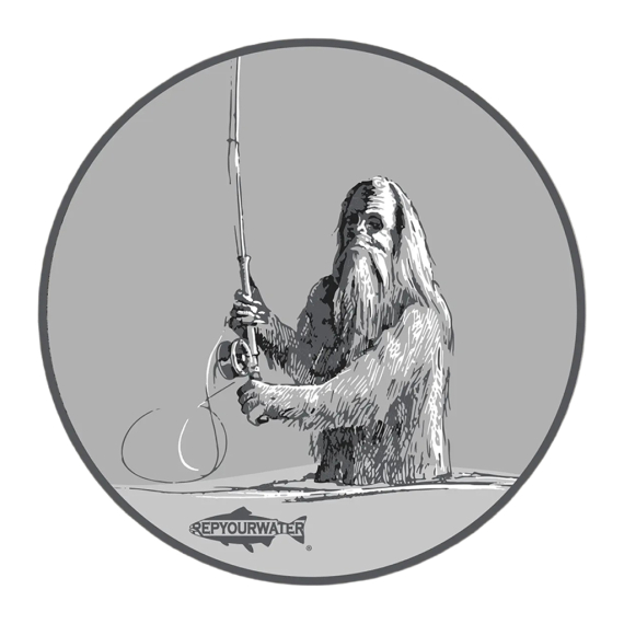 RepYourWater Sticker - Swing Squatch Repeat i gruppen Andet / Klistermærker og overføringsbilleder hos Sportfiskeprylar.se (NFD9820)