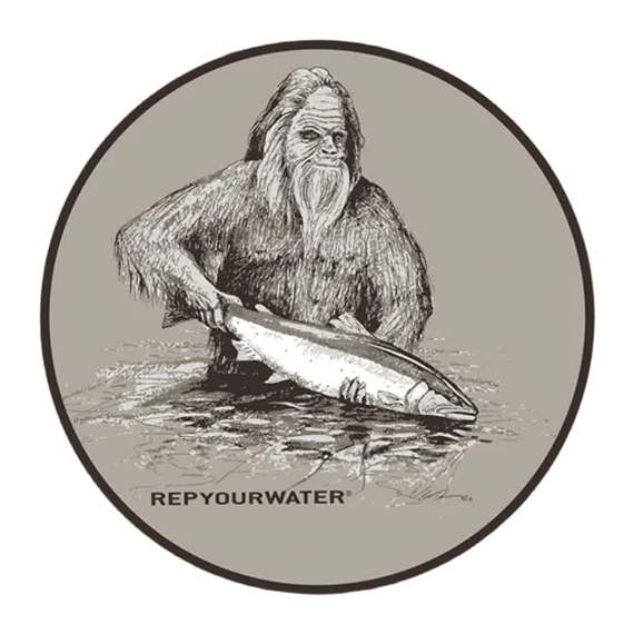 RepYourWater Sticker - Squatch and Release i gruppen Andet / Klistermærker og overføringsbilleder hos Sportfiskeprylar.se (NFD9821)