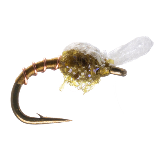 Umpqua Graveyard Midge Wood Olive - #18 i gruppen Madding / Fluer / Nymfer hos Sportfiskeprylar.se (NFD9825-Olive18)