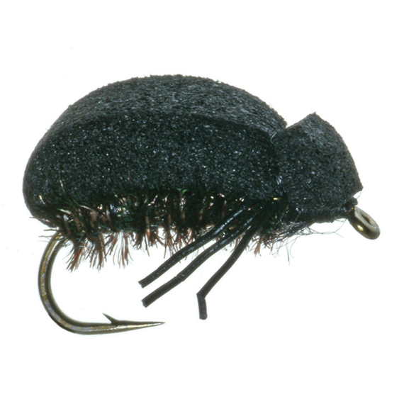 Umpqua Foam Beetle Lawson Black - #16 i gruppen Madding / Fluer / Tørfluer hos Sportfiskeprylar.se (NFD9866-16)