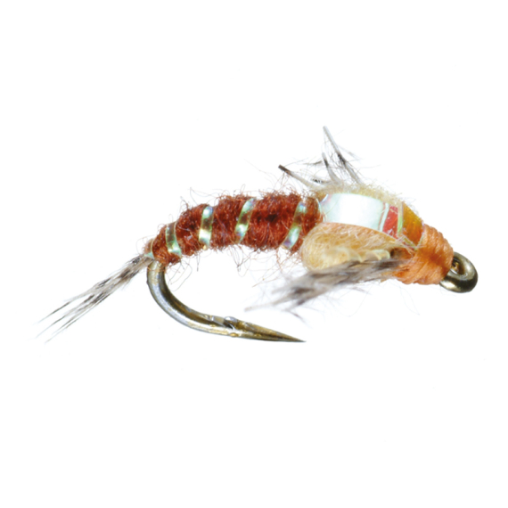 Umpqua Hunchback Two-tone Sulfur/Brown - #16 i gruppen Madding / Fluer / Nymfer hos Sportfiskeprylar.se (NFD9875-16)