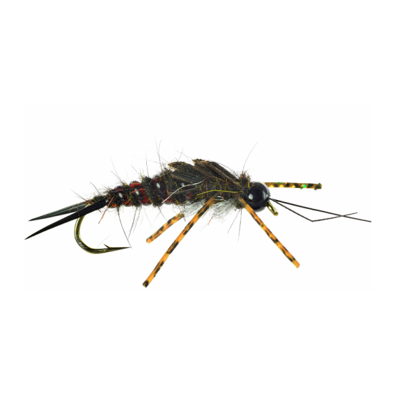 Umpqua Atomic Stone Hudspeth Brown/Black - #6 i gruppen Madding / Fluer / Nymfer hos Sportfiskeprylar.se (NFD9878-6)