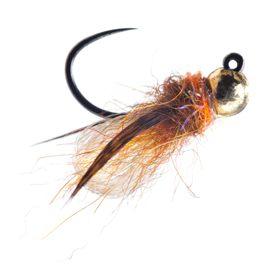 Umpqua Jiggy Caddis Pupa Mercer Amber - #14 i gruppen Madding / Fluer / Nymfer hos Sportfiskeprylar.se (NFD9884-Amber14)