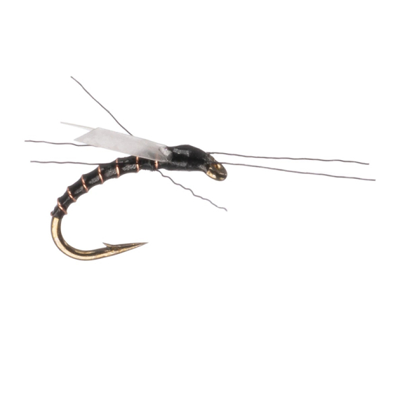 Umpqua 1 O\'clock Midge Gonzales Black i gruppen Madding / Fluer / Nymfer hos Sportfiskeprylar.se (NFD9903-18r)