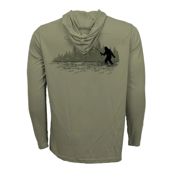 RepYourWater Hooded Sun Shirt ECO50 Tight Loops Squatch i gruppen Beklædning og fodtøj / UV-beklædning hos Sportfiskeprylar.se (NFD9927-Sr)