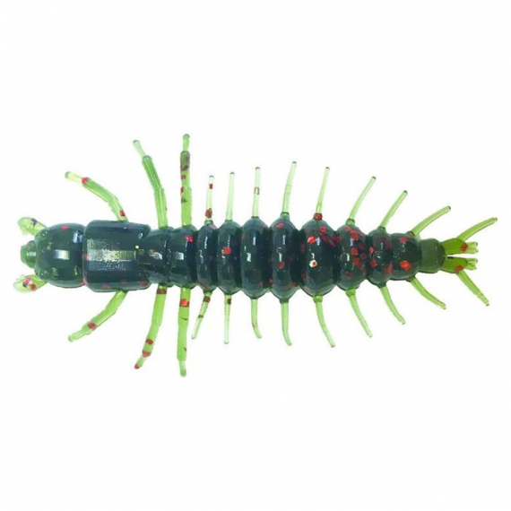 Nikko Zaza Hellgrammite 7,6cm (4-pack) - Watermelon Red Flake i gruppen Madding / Softbaits / krebs og creaturebaits / Creaturebaits hos Sportfiskeprylar.se (NIKKO542)