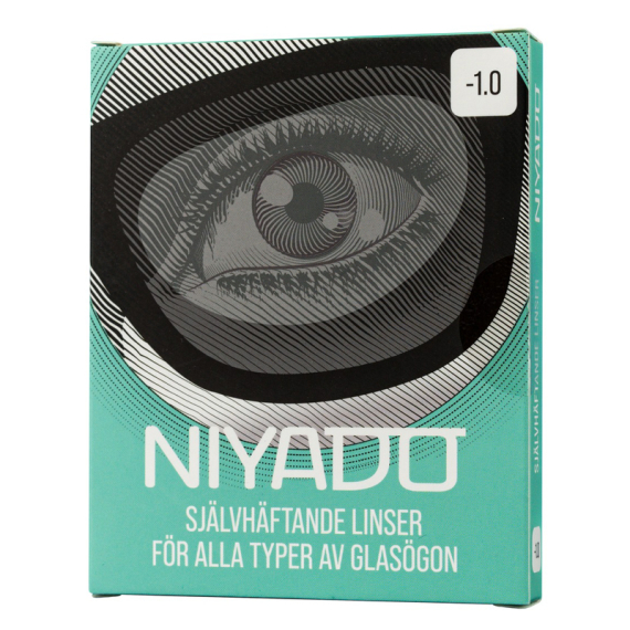 Niyado - Stick on lenses Nearsighted - i gruppen Beklædning og fodtøj / Briller / Tilbehør solbriller hos Sportfiskeprylar.se (NIY-M10r)