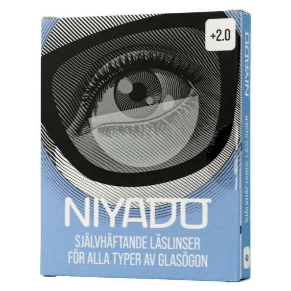 Niyado - Stick on lenses Far-Sighted + i gruppen Beklædning og fodtøj / Briller / Tilbehør solbriller hos Sportfiskeprylar.se (NIY-P10r)