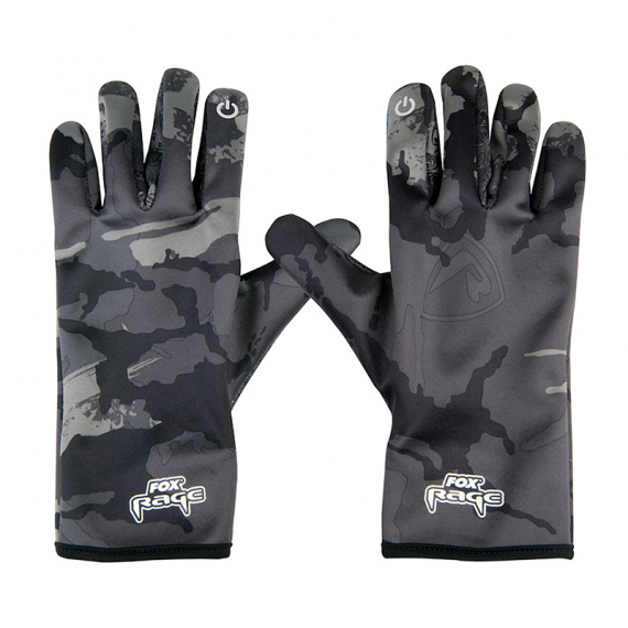 Fox Rage Thermal Camo Glove i gruppen Beklædning og fodtøj / Beklædning / Handsker hos Sportfiskeprylar.se (NPR336r)