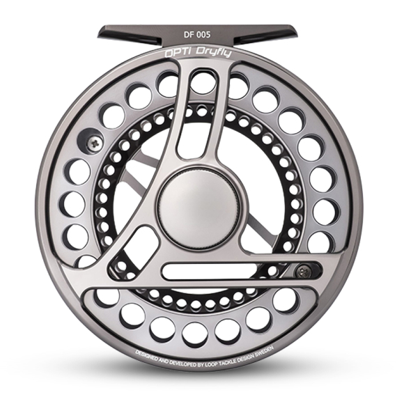 Loop Opti Fly Reel Mist Silver i gruppen Hjul / Fluehjul og ekstra spoler / Fluehjul hos Sportfiskeprylar.se (ODFS-Lr)