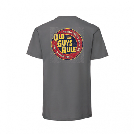 Old Guys Rule - Cracker Charcoal i gruppen Beklædning og fodtøj / Beklædning / T-shirts hos Sportfiskeprylar.se (OG313-CHr)