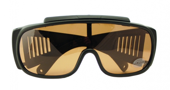 Pool 12 Fitover, FP9, Amber i gruppen Beklædning og fodtøj / Briller / Polaroidbriller hos Sportfiskeprylar.se (ORV20066449)