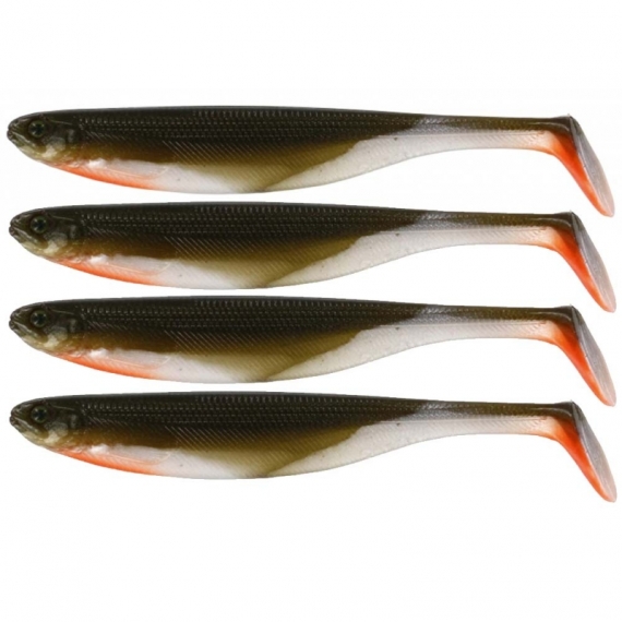 Westin ShadTeez Slim 7,5 cm Bass Orange 4-pack. i gruppen Madding / Softbaits / Aborre softbaits og sandard softbaits hos Sportfiskeprylar.se (P022-021-006)