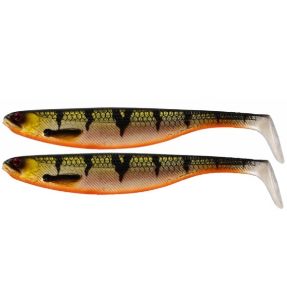 Westin ShadTeez Slim 14 cm 17 g Bling Perch 2-pack i gruppen Madding / Softbaits / Gedde softbaits hos Sportfiskeprylar.se (P022-023-019)