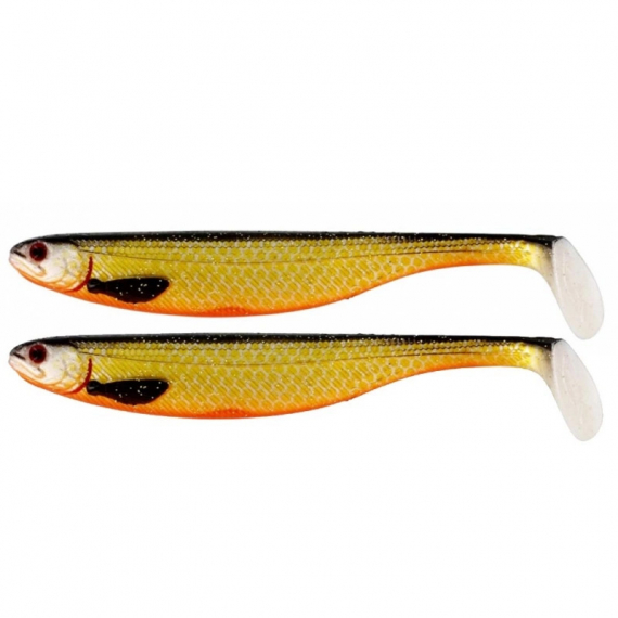 Westin ShadTeez Slim 12cm 10g - Official Roach (2-pack) i gruppen Madding / Softbaits / Aborre softbaits og sandard softbaits hos Sportfiskeprylar.se (P022-155-014)