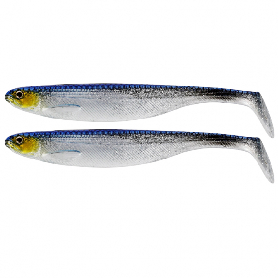 Westin ShadTeez Slim 14cm 17g Blue Headlight 2-pack i gruppen Madding / Softbaits / Aborre softbaits og sandard softbaits hos Sportfiskeprylar.se (P022-514-019)