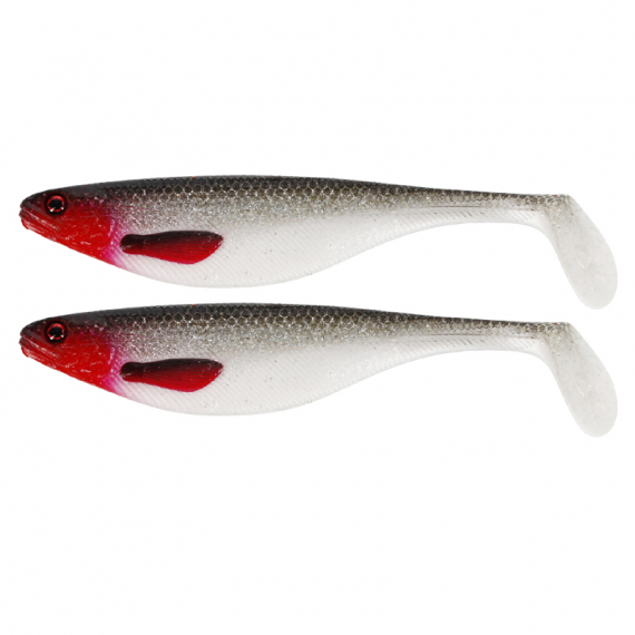 Westin ShadTeez 12cm 15g - Redlight 2pcs i gruppen Madding / Softbaits / Aborre softbaits og sandard softbaits hos Sportfiskeprylar.se (P023-553-014)