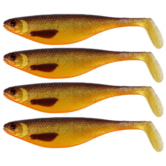 Westin ShadTeez 7cm 4g Gold Rush 4-pack i gruppen Madding / Softbaits / Aborre softbaits og sandard softbaits hos Sportfiskeprylar.se (P023-578-005)
