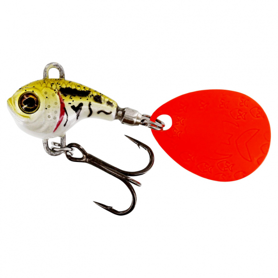 Westin DropBite Tungsten Spin Tail Jig 2,2cm 18g - Pearl Stickleback i gruppen Madding / Læbeløse crankbaits hos Sportfiskeprylar.se (P101-579-099)