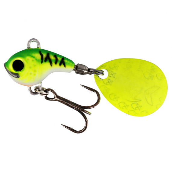 Westin DropBite Tungsten Spin Tail Jig 2,2cm 18g - Chartreuse Ice i gruppen Madding / Læbeløse crankbaits hos Sportfiskeprylar.se (P101-633-099)
