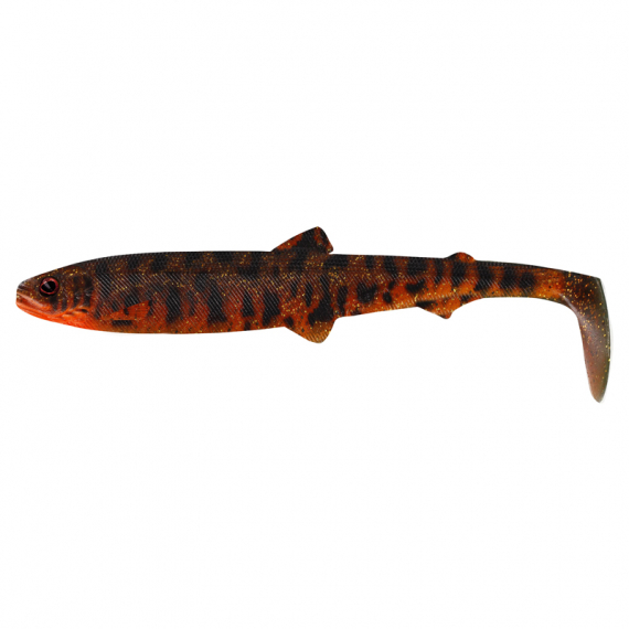 Westin BullTeez Shadtail 24cm 107g - Motoroil Burbot (bulk) i gruppen Madding / Softbaits / Gedde softbaits hos Sportfiskeprylar.se (P138-643-155)