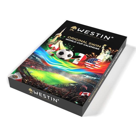 Westin 2026 Original Swim World Cup Calendar i gruppen Andet / Gaver & Gaveguider / Adventskalender hos Sportfiskeprylar.se (P335-014-005)