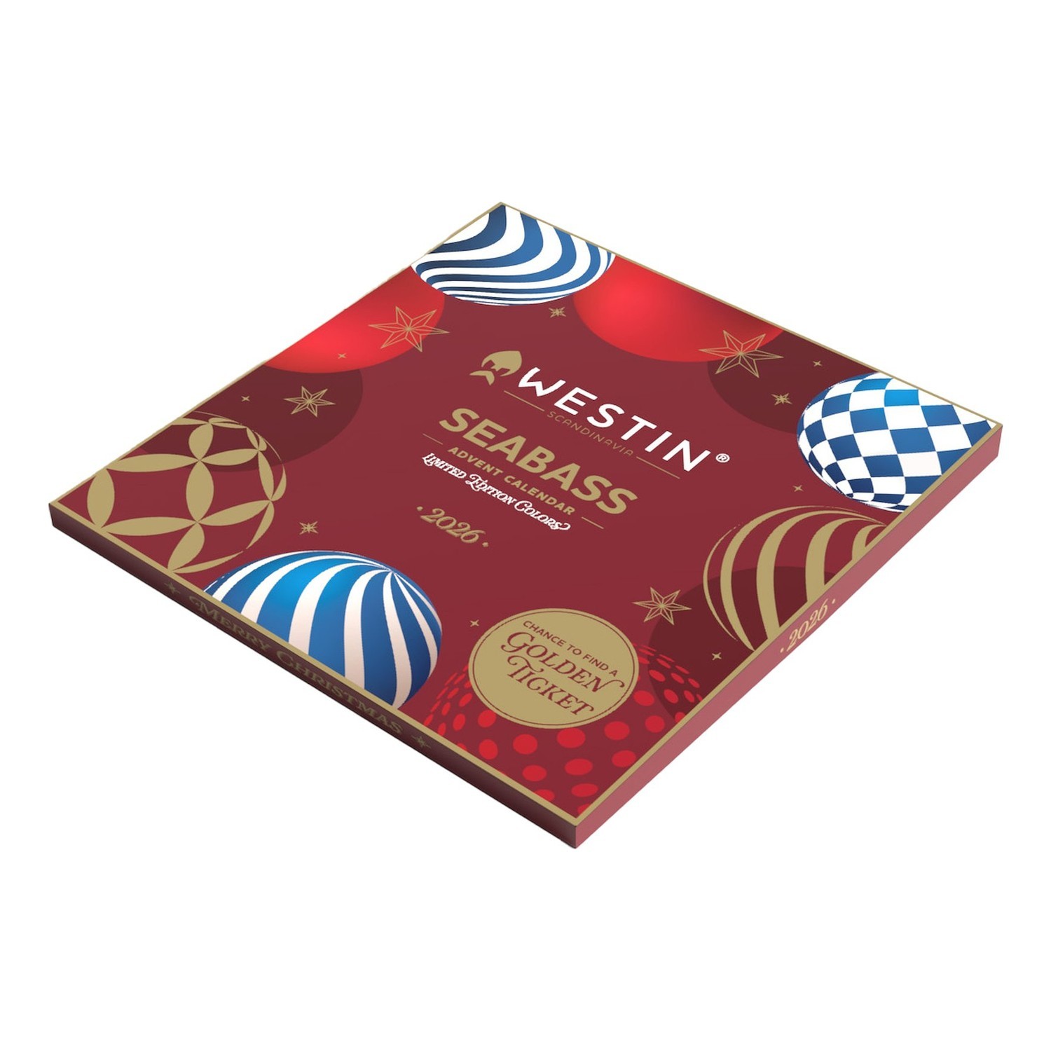 Westin 2026 Premium Seabass Advent Calendar i gruppen Andet / Gaver & Gaveguider / Adventskalender hos Sportfiskeprylar.se (P337-014-005)