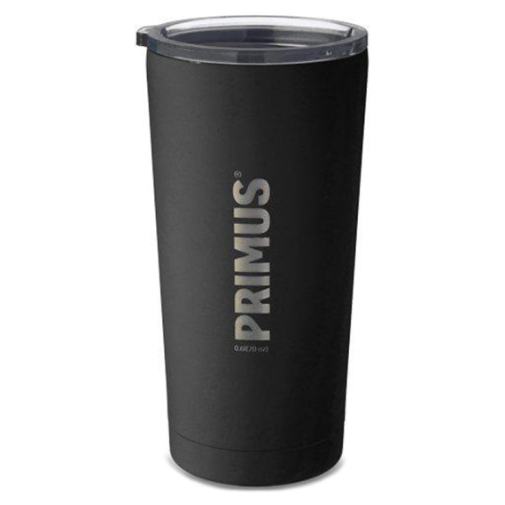 Primus Vacuum Tumbler 0,6L Black i gruppen Outdoor / Stormkøkken og køkkenredskaber / Termoflasker / Termoflasker hos Sportfiskeprylar.se (P740791)
