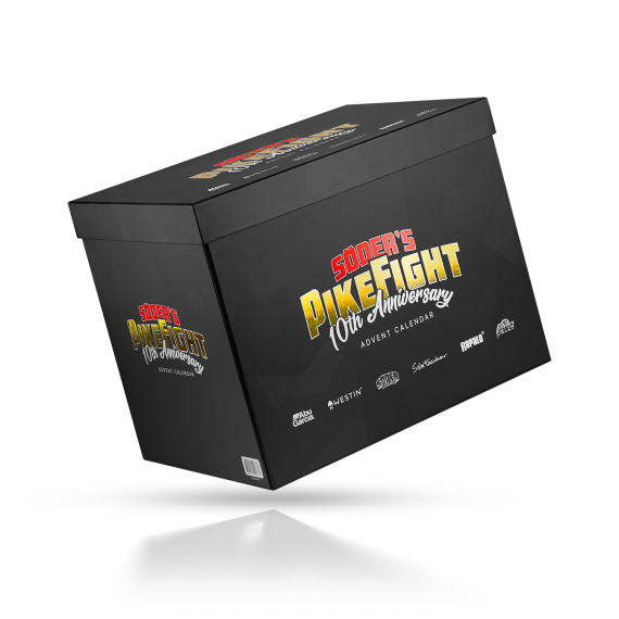 PikeFight 10th Anniversary Advent Calendar i gruppen Andet / Gaver & Gaveguider / Adventskalender hos Sportfiskeprylar.se (PFKALENDER2025)