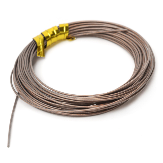 Partridge Bauer Pike Leader Wire 20lb - Brown i gruppen Kroge og endegrej / Ledere og Forfangsmateriale / Forfangsmateriale hos Sportfiskeprylar.se (PH-AW49-20-5B)