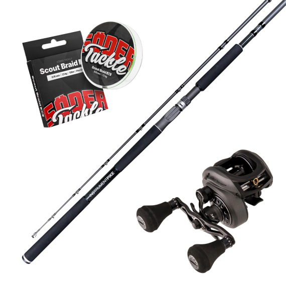 Eastfield Instrument Pike Trophy Casting Combo 8\'6\'\' -350g i gruppen Sæt / Kastesæt / Baitcastersæt Gedde hos Sportfiskeprylar.se (PIKETROPHYCOMBO)