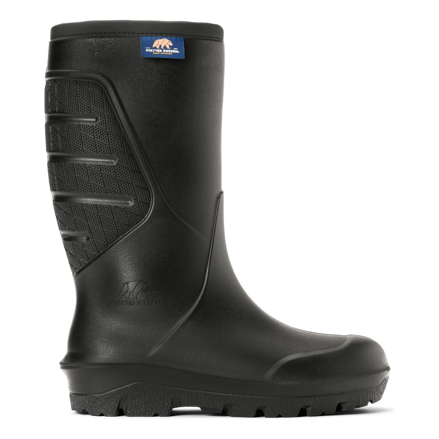 Polyver Winter High Boot Black i gruppen Beklædning og fodtøj / Fodtøj / Gummistøvler / Vintergummistøvler hos Sportfiskeprylar.se (POL8738r)