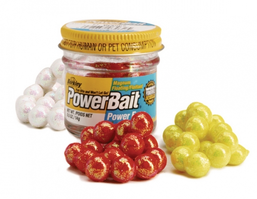 PowerBait Original Floating Magnum Eggs i gruppen Madding / Boilies, krogagn og forfoder / Lugttilsætning og ørred-dej hos Sportfiskeprylar.se (POWEREGGSFLOATMr)