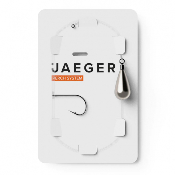 Jaeger Drop-Shot Rig (1 Hook) i gruppen Kroge og endegrej / Færdiglavede rigs / Færdiglavede aborre-forfang hos Sportfiskeprylar.se (PRC-DRO-2)