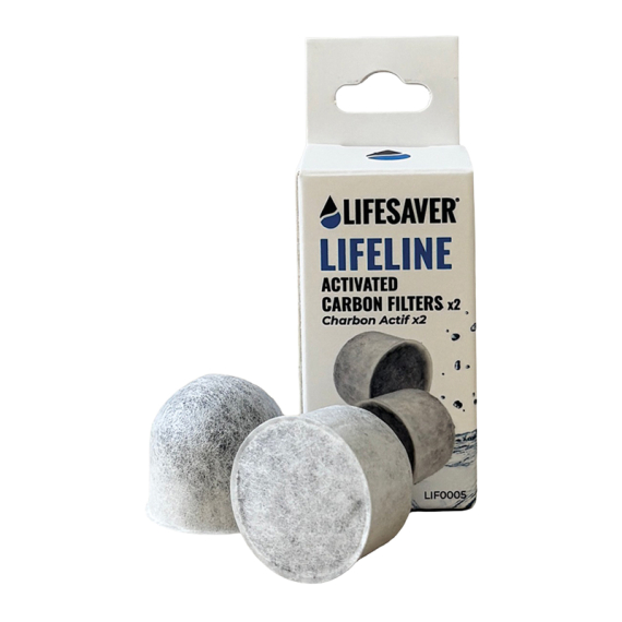 LifeSaver Lifeline Replacement Carbon 2 pack i gruppen Outdoor / Andet friluftsudstyr / Water Filters & Purifiers hos Sportfiskeprylar.se (PRD0174)