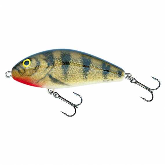 Salmo Fatso 10cm, 52g Sinking - Emerald Perch i gruppen Madding / Jerkbaits hos Sportfiskeprylar.se (QFA010)