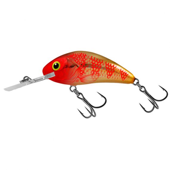 Salmo Rattlin\' Hornet 4.5cm - Golden Red Head i gruppen Madding / Crankbaits / Crankbaits til dybvandsdykning hos Sportfiskeprylar.se (QRH516)