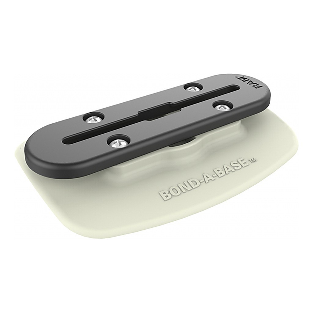 RAM Mounts Grey Bond-A-Base W Tough-Track i gruppen Bådelektronik / Bådtilbehør / Monteringsstativer til båd / Andre monteringsstativer og beslag hos Sportfiskeprylar.se (RAP-398-GRY-TRACK-A)