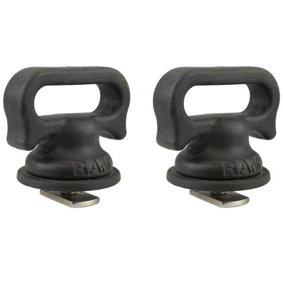 RAM 2-Pack Vertical Tie Down Track Accessory i gruppen Bådelektronik / Bådtilbehør / Monteringsstativer til båd / Andre monteringsstativer og beslag hos Sportfiskeprylar.se (RAP-431)