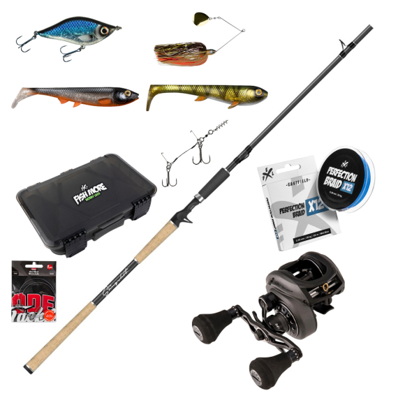 Eastfield Slingshot Starting Kit 7\'9\'\' 40-110g i gruppen Sæt / Kastesæt / Baitcastersæt Gedde hos Sportfiskeprylar.se (READYTOFISHSLINGSHOT)