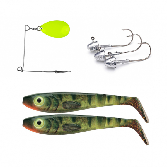 Instant Spinnerbait McPike Realistic Colors 25cm i gruppen Madding / Maddingsæt / Maddingsæt gedde hos Sportfiskeprylar.se (REALINSTANT25)