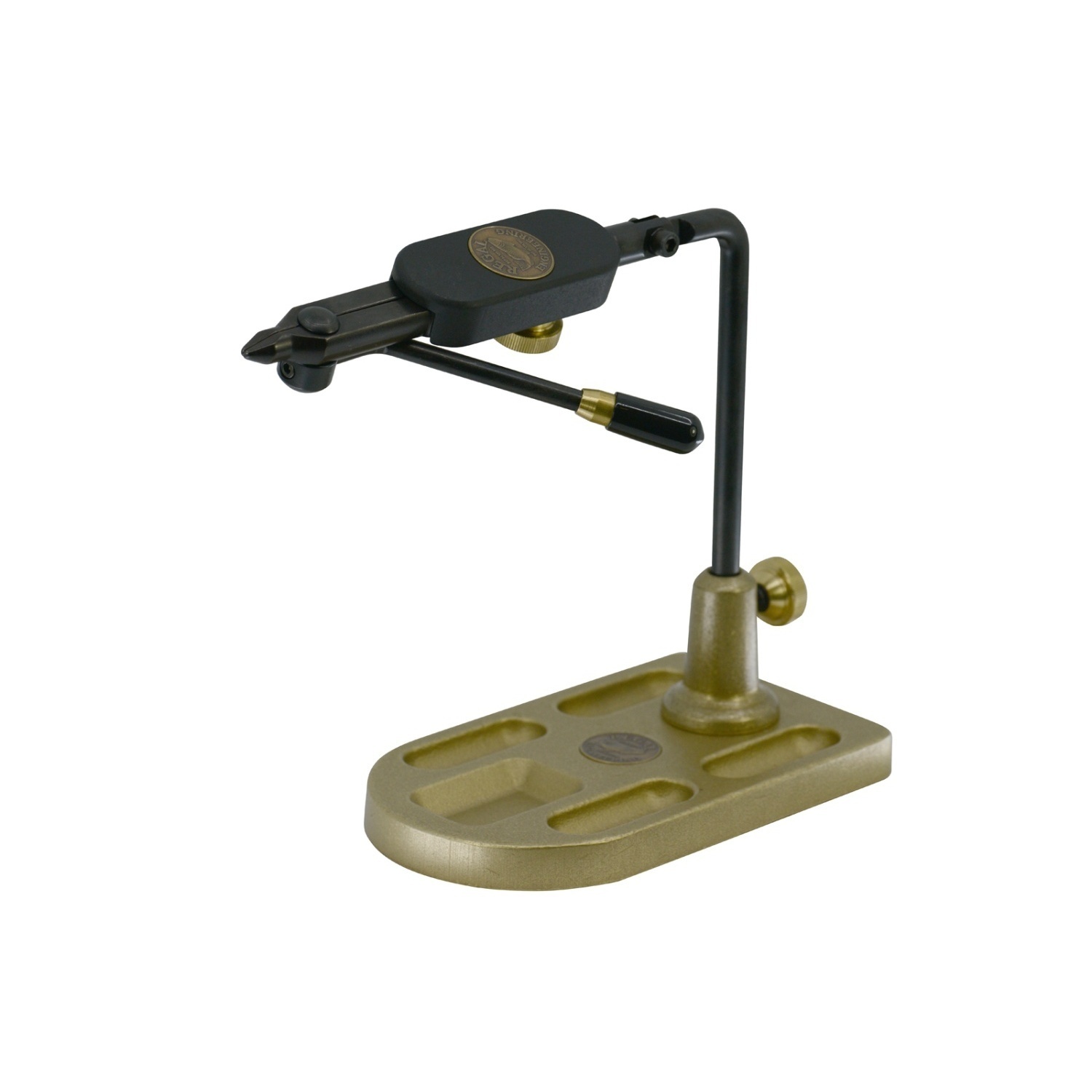 Regal Medallion Series Vise - Midge Jaws/Bronze Pocket Base i gruppen Kroge og endegrej / Fluebinding / Fluestik hos Sportfiskeprylar.se (REG-RPBM-8P)