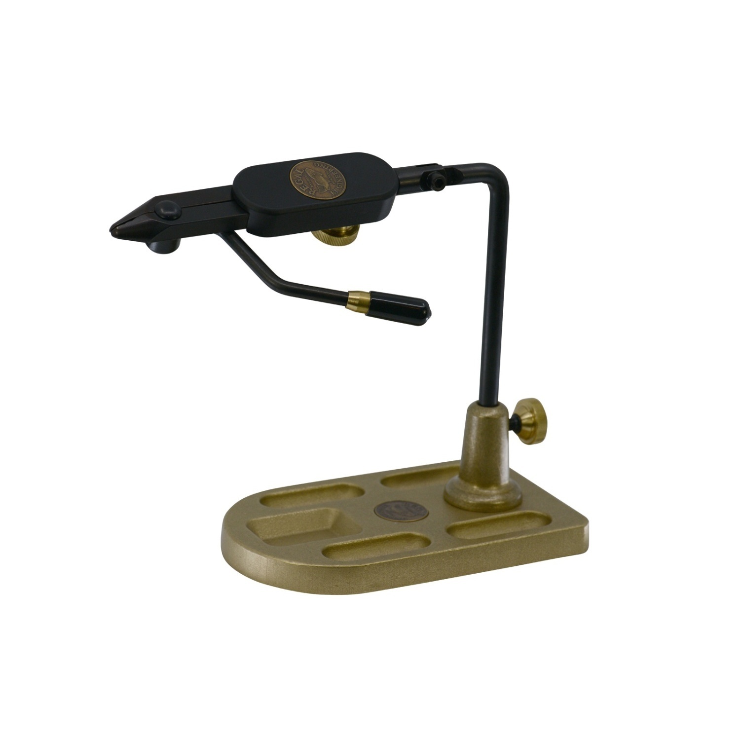 Regal Medallion Series Vise - Monster Jaws/Bronze Pocket Base i gruppen Kroge og endegrej / Fluebinding / Fluestik hos Sportfiskeprylar.se (REG-RPBMX-80P)