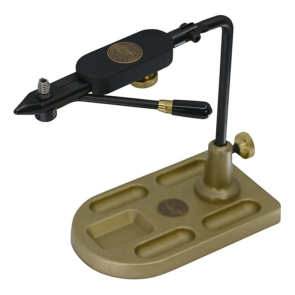 Regal Medallion Series Vise - Regular Jaws/Bronze Pocket Base i gruppen Kroge og endegrej / Fluebinding / Fluestik hos Sportfiskeprylar.se (REG-RPBR-10P)