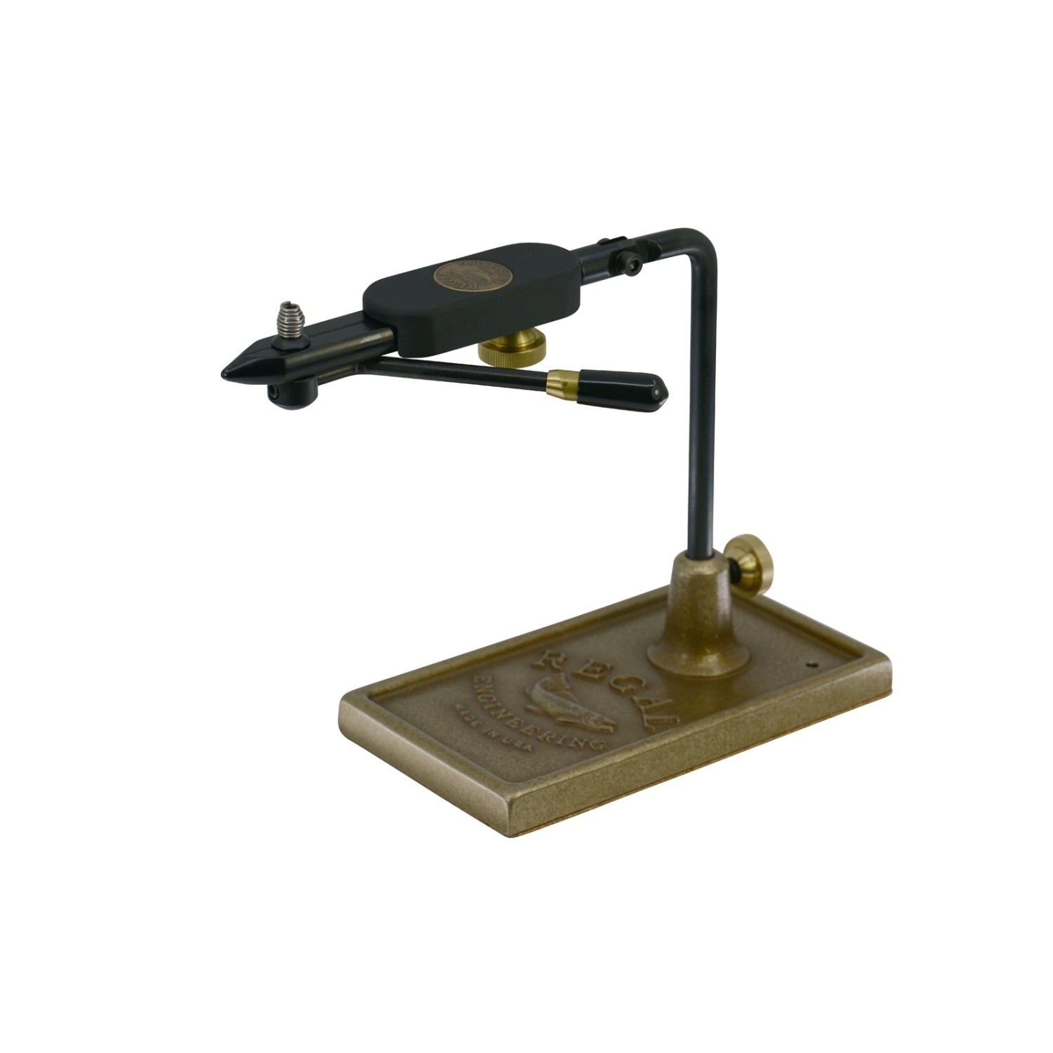 Regal Medallion Series Vise - Regular Jaws/Bronze Traditional Base i gruppen Kroge og endegrej / Fluebinding / Fluestik hos Sportfiskeprylar.se (REG-RPBR-10T)