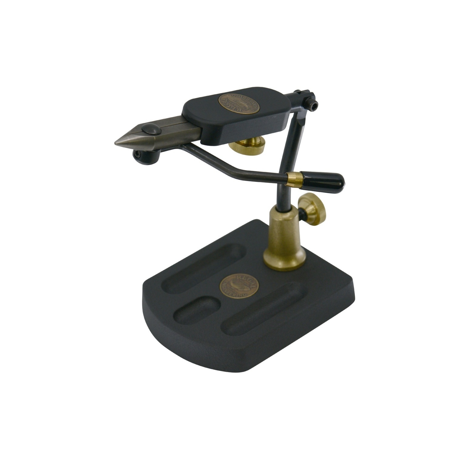 Regal Travel Vise - Stainless Steel Jaws/Aluminum Pocket Base i gruppen Kroge og endegrej / Fluebinding / Fluestik hos Sportfiskeprylar.se (REG-TRA-5S)