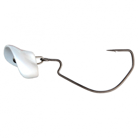 Headbanger RockerHead 8g, 4/0 (3-pack) - White i gruppen Kroge og endegrej / Jighoved / Offset jighoveder hos Sportfiskeprylar.se (RH-40-14-WH)