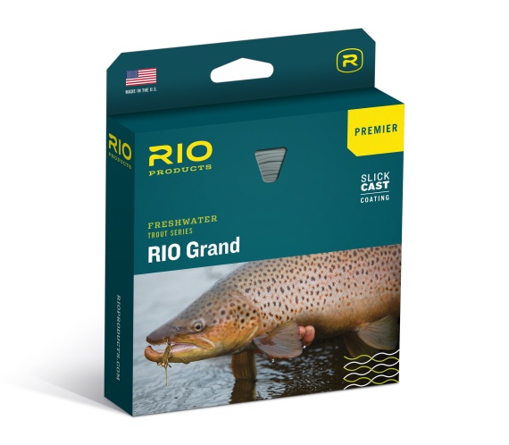 RIO Premier Grand Fly Line Float Pale Green/Light Yellow i gruppen Snøre / Flueliner / Enhåndssnøre hos Sportfiskeprylar.se (RP19248r)