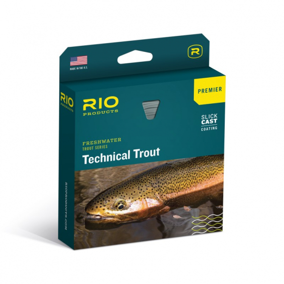 RIO Premier Technical Trout Sky Blue/Peach i gruppen Snøre / Flueliner / Enhåndssnøre hos Sportfiskeprylar.se (RP19261r)